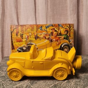 Classic Yellow Toy Car